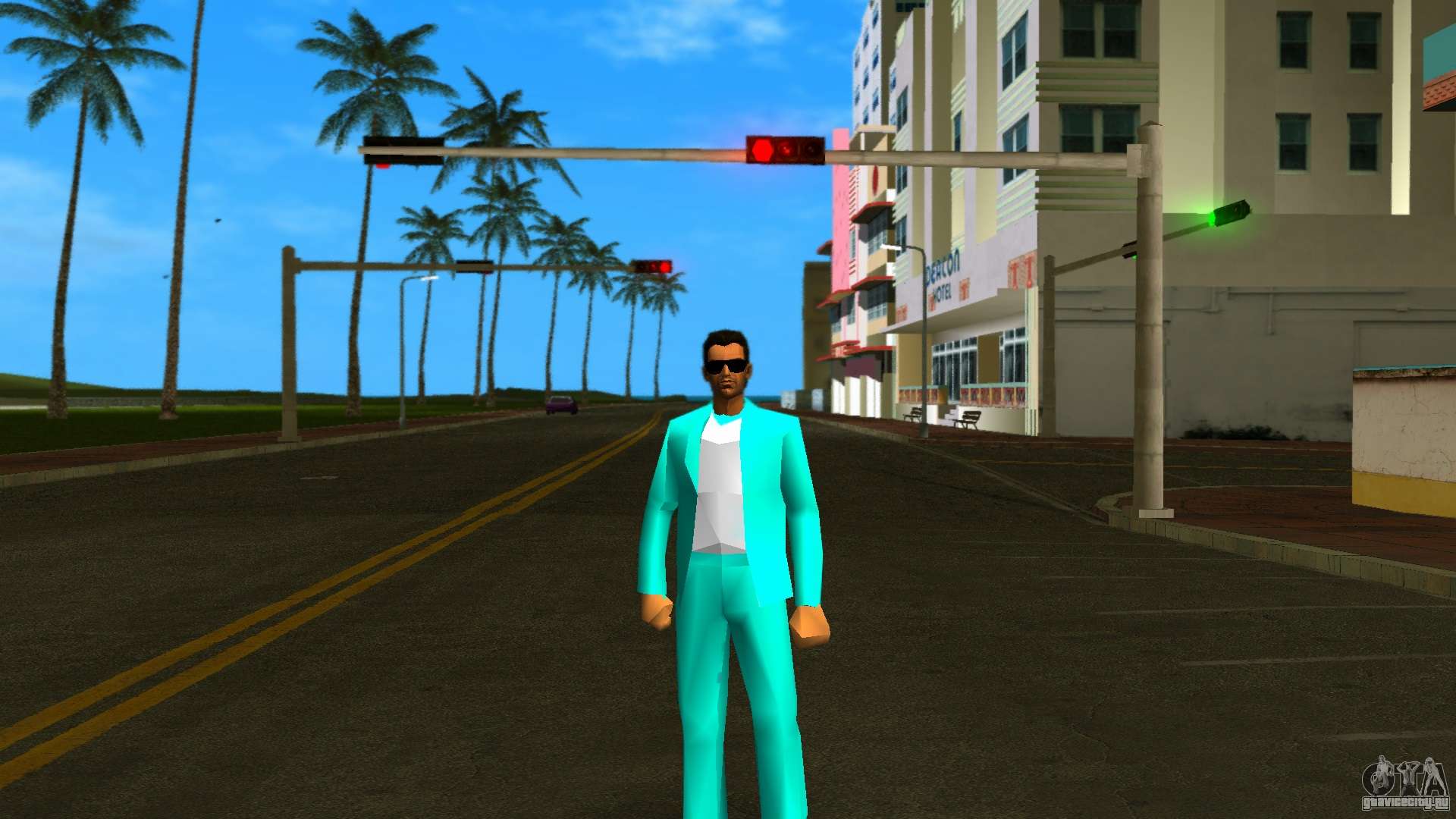 Tommy Vercetti Crockett для GTA Vice City.