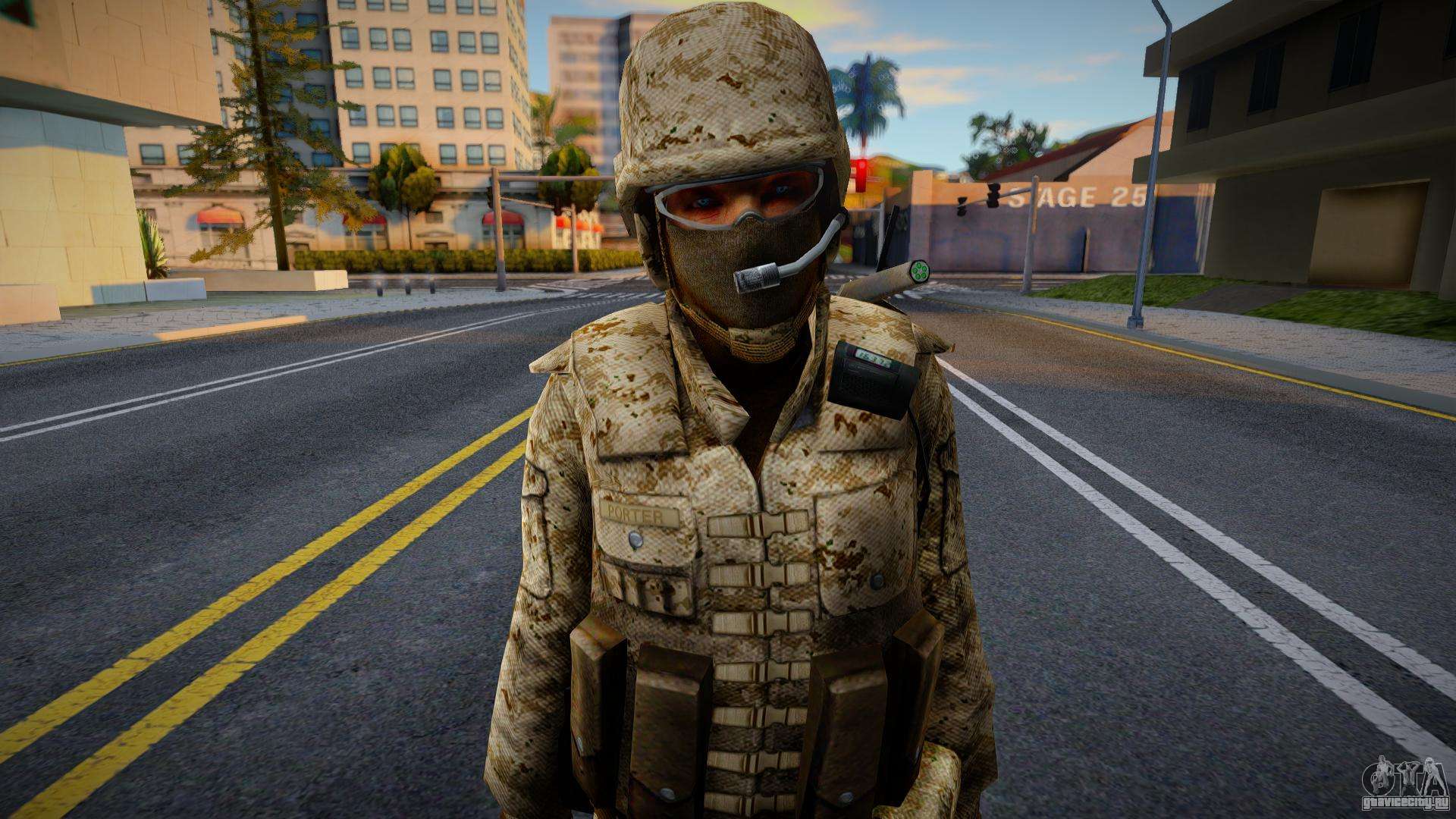 Urban (Desert Marine) из Counter-Strike Source.