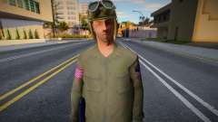 US Tank crewman ww2, Tanquista US ww2, Tanquist для GTA San Andreas