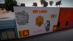 Srilanka Wall Art 2020 для GTA San Andreas
