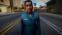 Male Citizen from Half-Life 2 v5 для GTA San Andreas