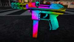 Tec9 Multicolor для GTA San Andreas