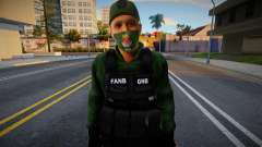 Полицейский Венесуэлы из GNB для GTA San Andreas