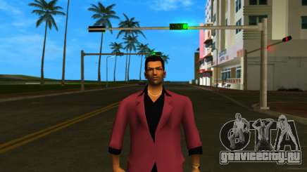 Томми в красном костюме HD для GTA Vice City