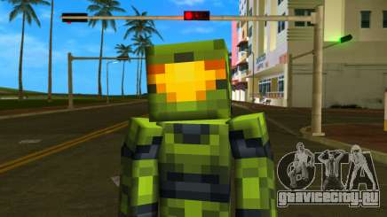 Steve Body Master Chief для GTA Vice City