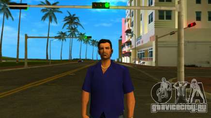 T-Shirt Ocean Blue для GTA Vice City