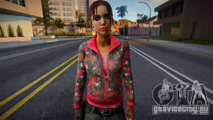 Зои (Rose Coat Gloves) из Left 4 Dead для GTA San Andreas