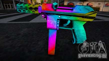 Tec9 Multicolor для GTA San Andreas
