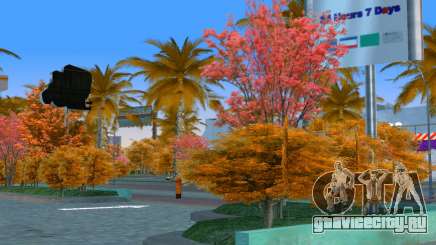 Осенние деревья для GTA Vice City