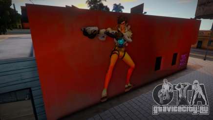 Paintwall Tracer Overwatch для GTA San Andreas