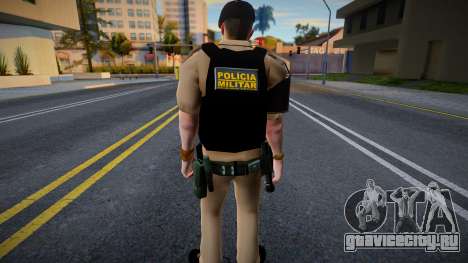 Сотрудник из Tático Móvel для GTA San Andreas