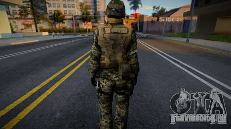 Солдат США из Battlefield 2 v1 для GTA San Andreas