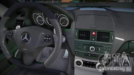 Mercedes-Benz C63 AMG W204 (Admiral) для GTA San Andreas