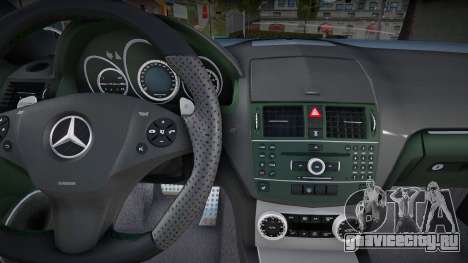 Mercedes-Benz C63 AMG V12 для GTA San Andreas