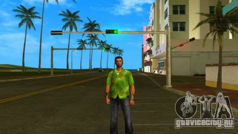 Green T-Shirt Tommy для GTA Vice City