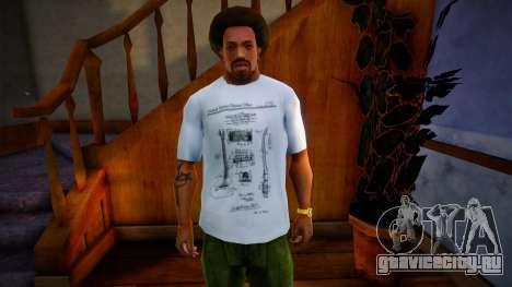 Back To The Future Eric Stoltz Shirt Mod для GTA San Andreas