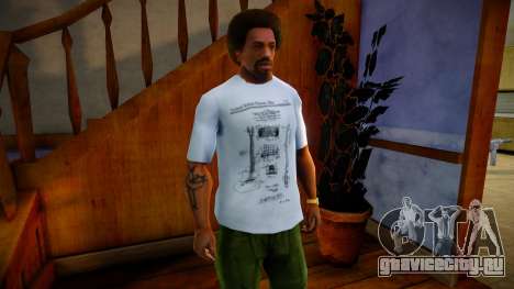 Back To The Future Eric Stoltz Shirt Mod для GTA San Andreas