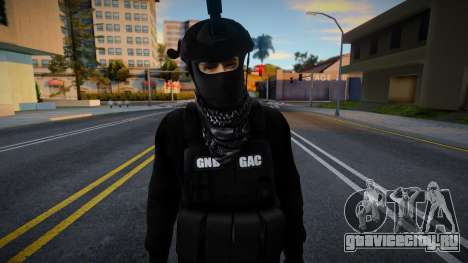 Солдат из DEL GAC V3 для GTA San Andreas