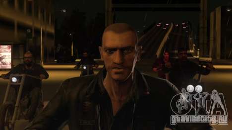 Niko Bellic head for Johnny для GTA 4