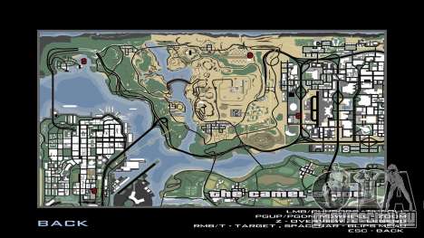 Улучшенная и перерисованная карта для GTA San Andreas