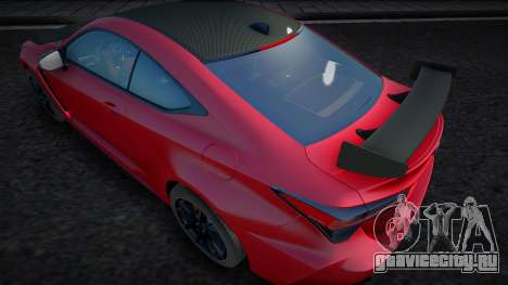 Lexus RC-F Track Edition 2020 для GTA San Andreas