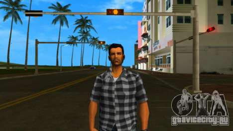 Томми в клетчатой рубашке для GTA Vice City