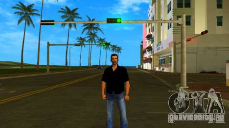 Tommy Camicia Nera для GTA Vice City