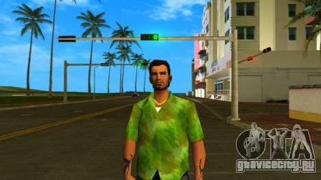 Green T-Shirt Tommy для GTA Vice City