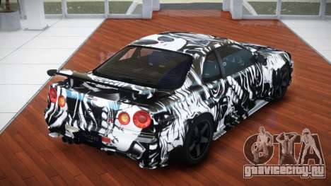 Nissan Skyline R34 GT-R V-Spec S1 для GTA 4