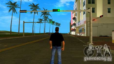 Tommy Camicia Nera для GTA Vice City