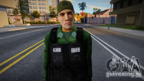 Venezuelan National Guard V2 для GTA San Andreas