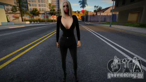 Девушка в черном для GTA San Andreas