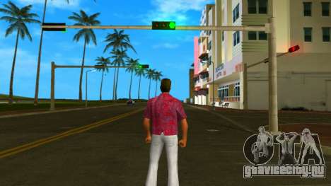 Томми в розовой футболке для GTA Vice City