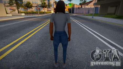 SA Style Girl v3 для GTA San Andreas