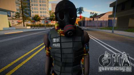 Riot Police from L4D2 (Blight Path) для GTA San Andreas