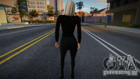 Девушка в черном для GTA San Andreas