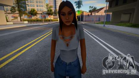 SA Style Girl v3 для GTA San Andreas