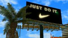 Just Do It Billboard для GTA Vice City