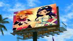 Futari Wa Pretty Cure Billboard для GTA Vice City