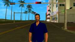 Tommy Camicia Blu Scuro для GTA Vice City
