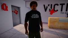 Teen Wolf What Are You Looking At Shirt Mod для GTA San Andreas