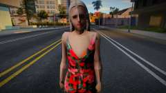 Девушка в обычной одежде v15 для GTA San Andreas