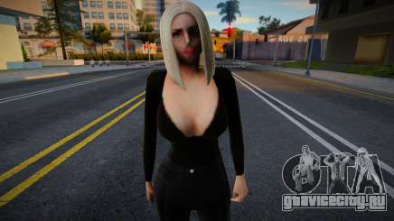 Девушка в черном для GTA San Andreas