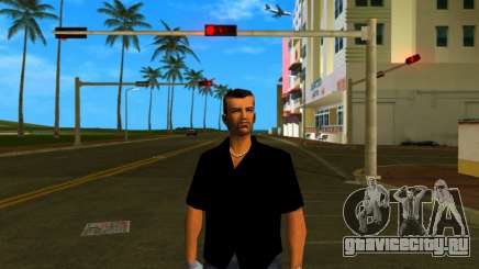 Новая рубашка и прическа Томми для GTA Vice City