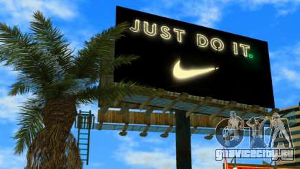 Just Do It Billboard для GTA Vice City