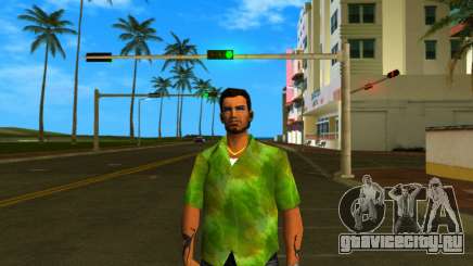 Green T-Shirt Tommy для GTA Vice City