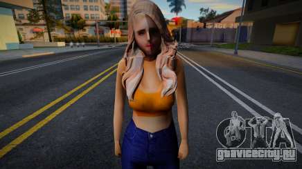 Девушка в обычной одежде v7 для GTA San Andreas