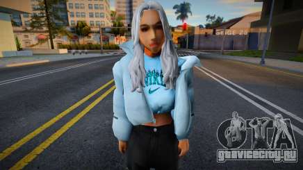 Модная девушка 4 для GTA San Andreas