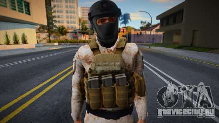 Мексиканский солдат из AIC GMM для GTA San Andreas