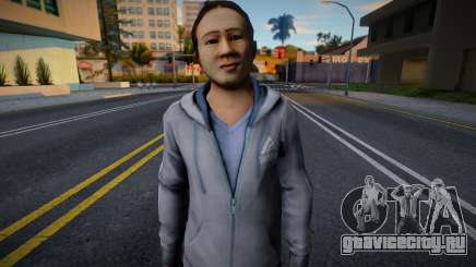 Skin from Sleeping Dogs v5 для GTA San Andreas